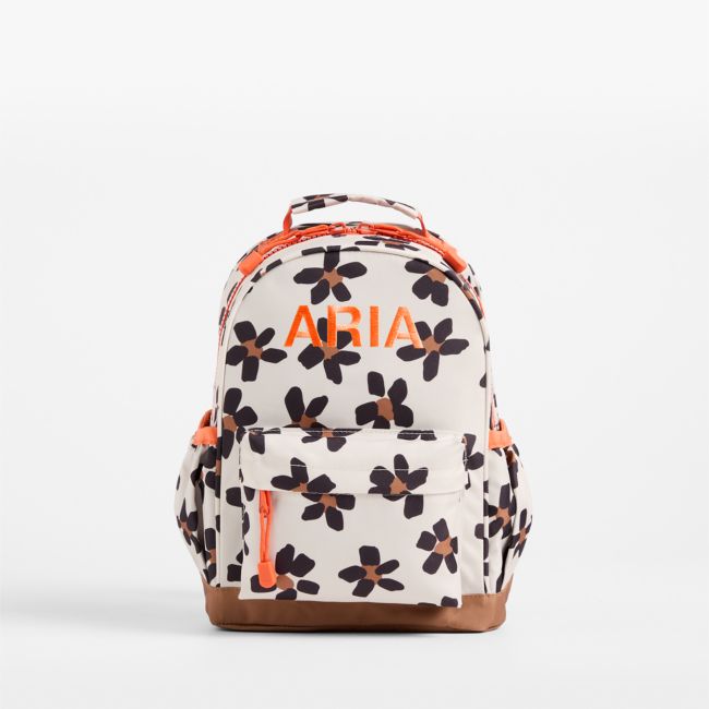 Wild Blooms Small Kids Backpack with Side Pockets