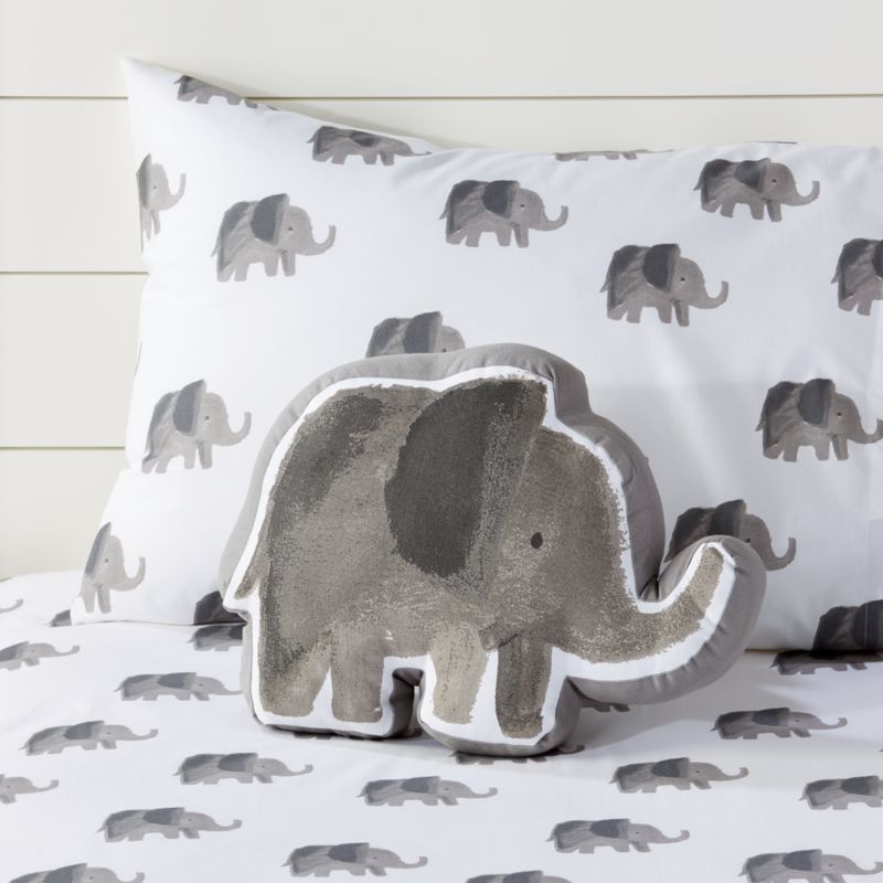 elephant throw cushion