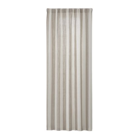 Willis Natural Taupe Curtain Panel 48x96 Reviews Crate And Barrel