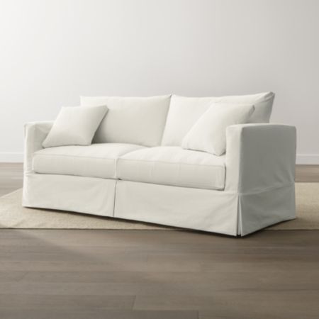 White Slipcover Sofa With Chaise Slipcovered Sofas Are They Worth It