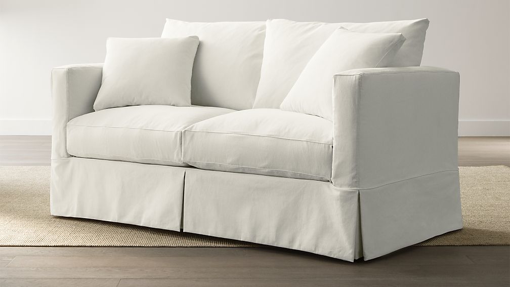 Willow White Couch with Pull Out Bed Reviews Crate and Willow White Couch with Pull Out Bed Reviews Crate and