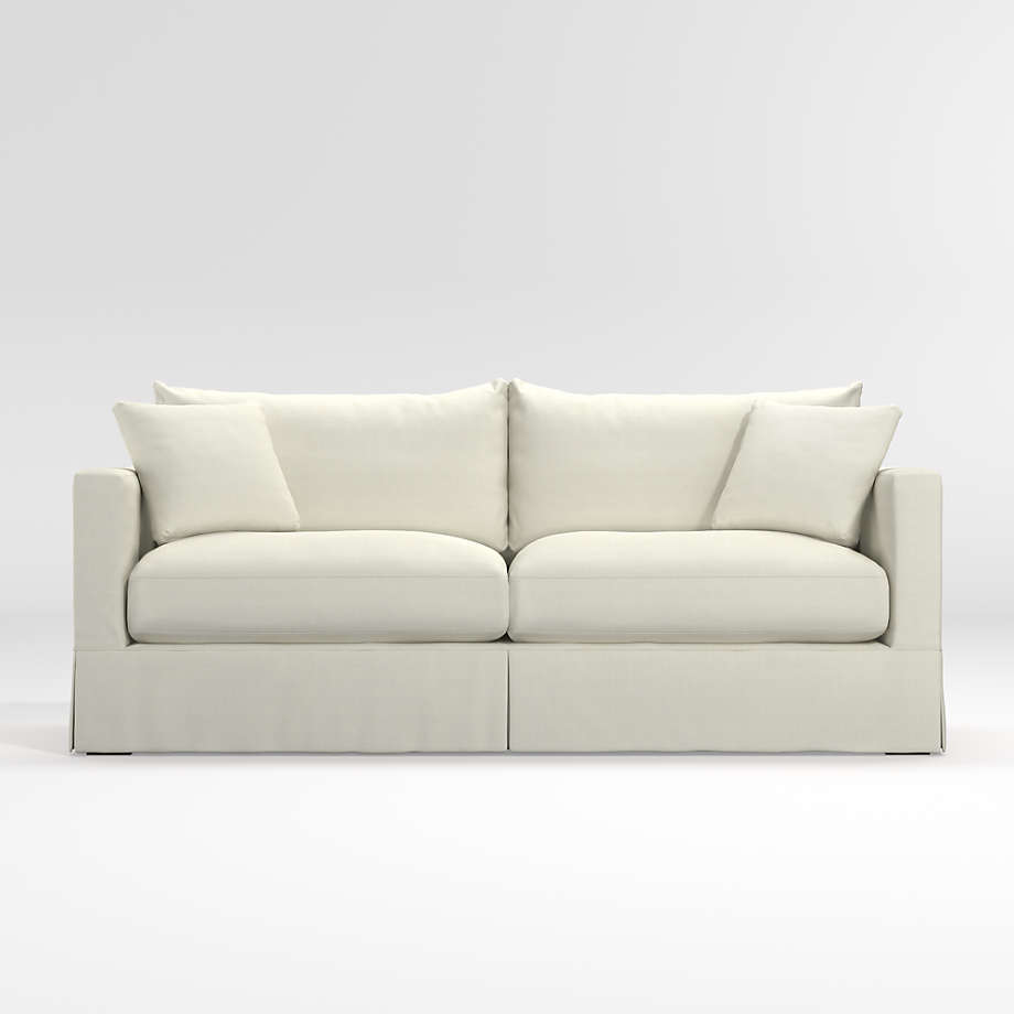 Slipcover Only for Willow Modern Slipcovered Sofa + Reviews | Crate and ...