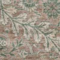 Winson Wool Blend Traditional Handwoven Earth Brown Rug Swatch 12"x18"