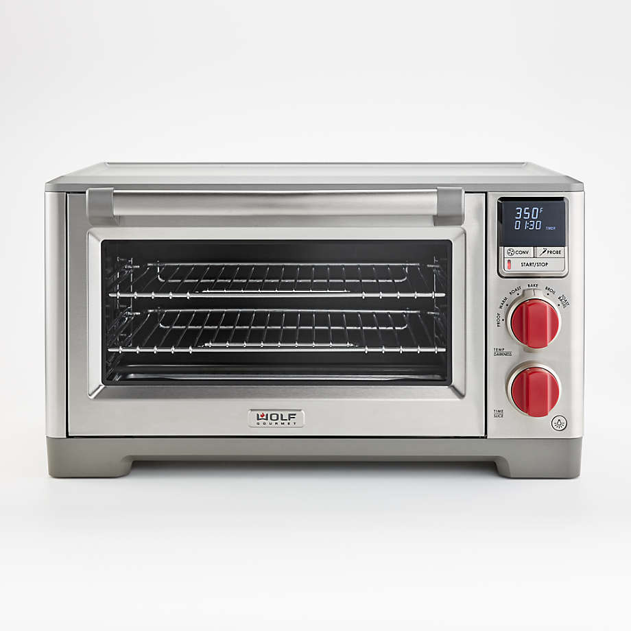 Wolf Gourmet Countertop Oven with Red Knobs + Reviews