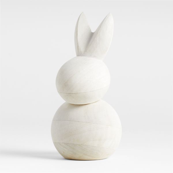 Small Wood Bunny 6