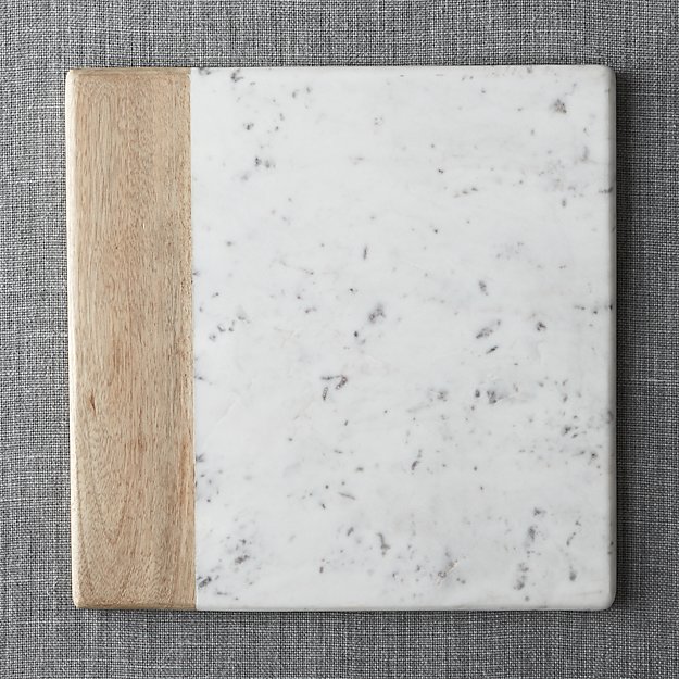 WoodMarbleSquarePlatterSHF15