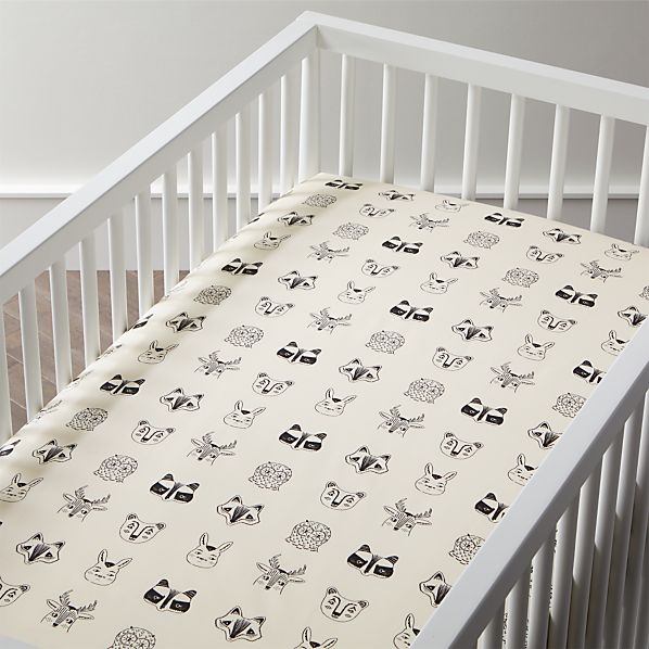 woodland animal cot bedding