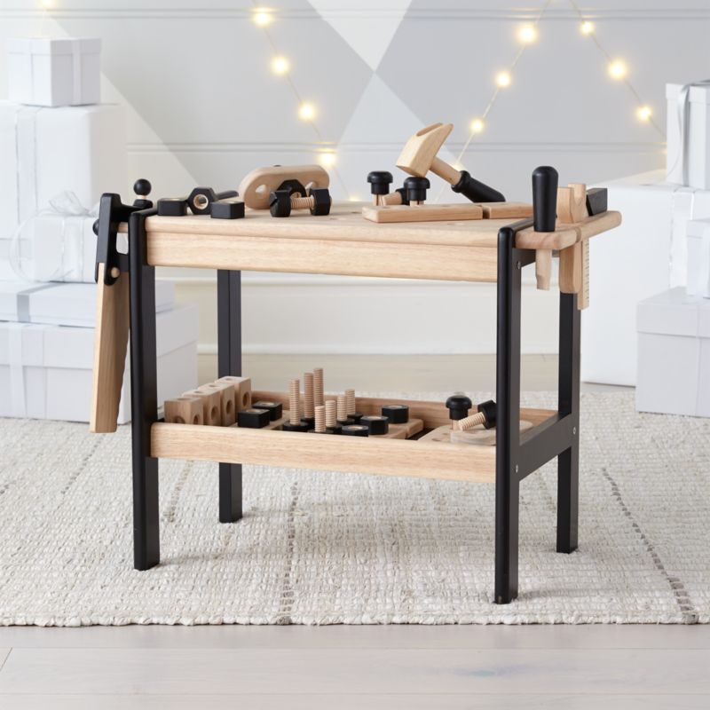 child's workbench wooden