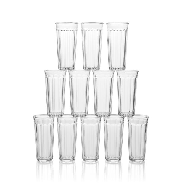 Tall Working Glasses 24 oz., Set of 12 in Drinking Glasses + Reviews