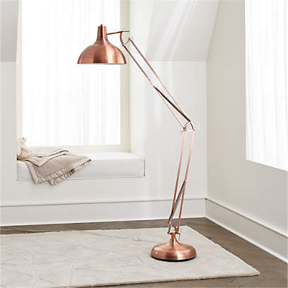 Large Copper Floor Lamp Reviews Crate And Barrel Large Copper Floor Lamp Reviews
