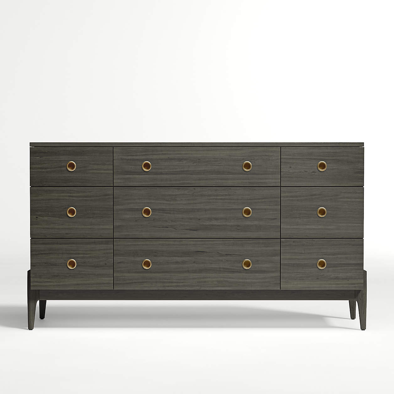 Kids Wrightwood Denim Blue 9Drawer Dresser + Reviews Crate and Barrel