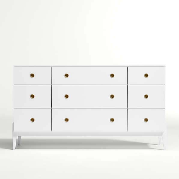 crate and barrel nursery dresser