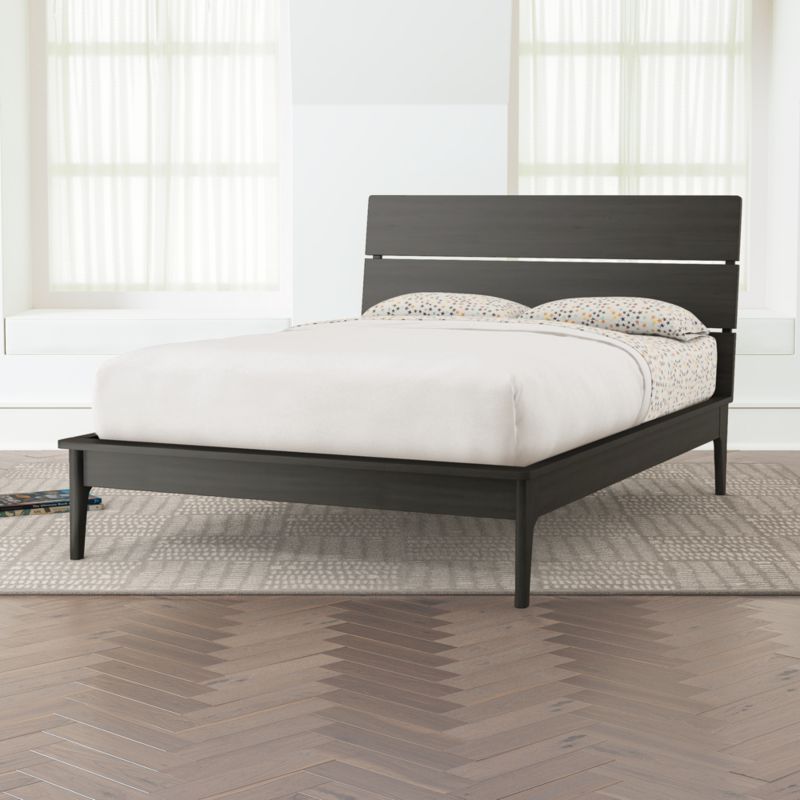 Kids Blue Full Bed + Reviews Crate and Barrel