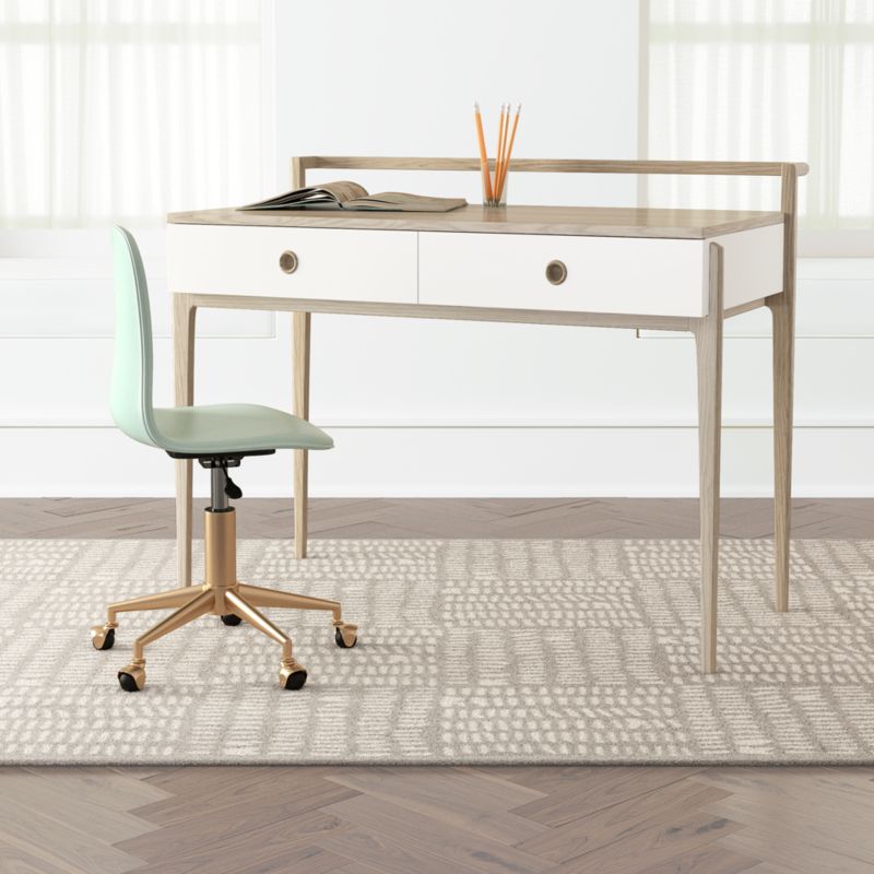 boys grey desk