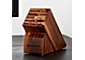 Wüsthof ® 17-Slot Acacia Knife Block