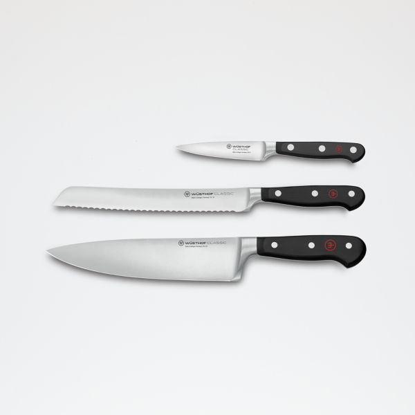 Wusthof ® Classic Black 3-Piece Starter Set