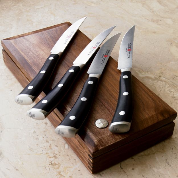 Wüsthof Classic Ikon Steak Knives, Set of 4 + Reviews ...