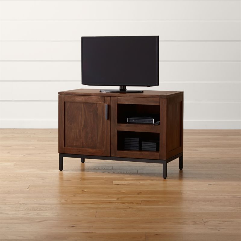 Wyatt Bourbon 40" Media Console Crate and Barrel