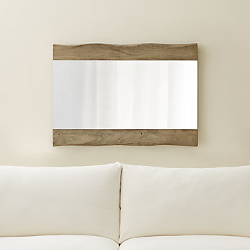 Wood Mirrors Crate And Barrel Wood Mirrors Crate And Barrel