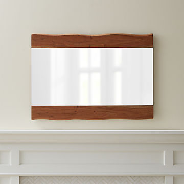 Wood Mirrors Crate And Barrel Wood Mirrors Crate And Barrel