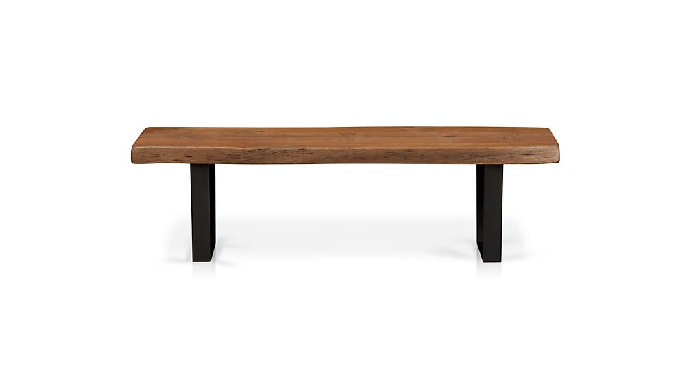 Yukon Small Coffee Table-Bench | Crate and Barrel