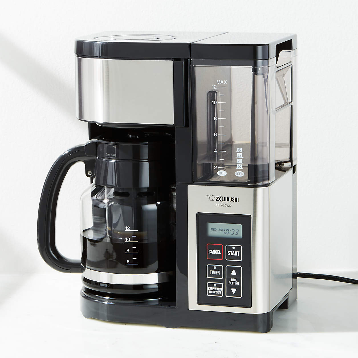 Zojirushi Fresh Brew Plus 12Cup Coffee Maker with Glass Carafe