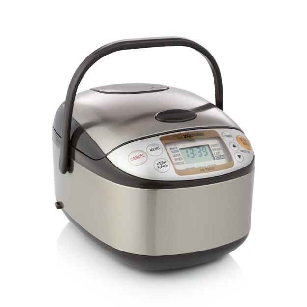 Zojirushi Rice Cooker NSTSC10XJ in Slow Cookers + Reviews Crate and