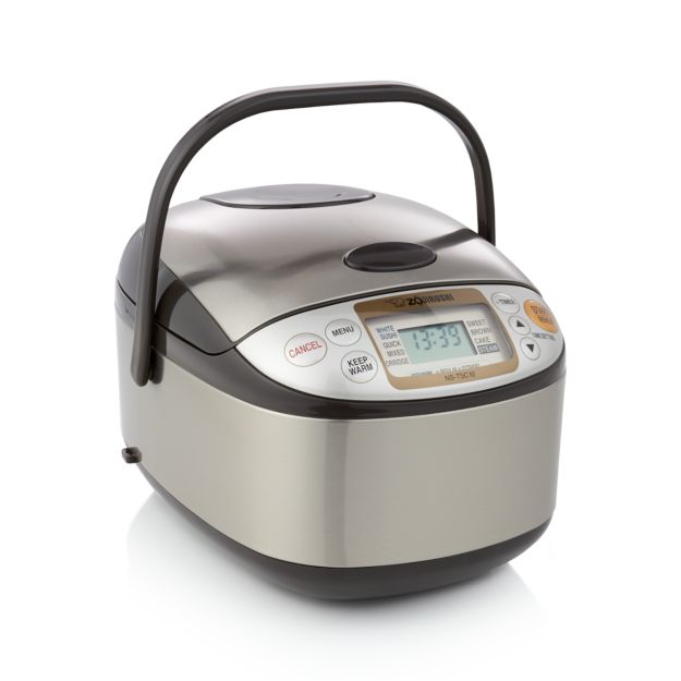 Zojirushi Rice Cooker NS-TSC10XJ in Slow Cookers + Reviews | Crate and ...