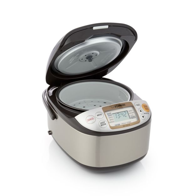 Zojirushi Rice Cooker NSTSC10XJ in Slow Cookers + Reviews Crate and