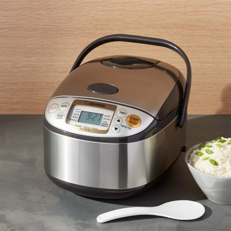 Zojirushi Rice Cooker Ns Tsc10xj Reviews Crate And Barrel