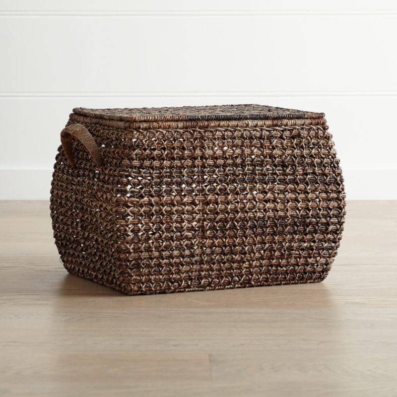 basket with lid ikea