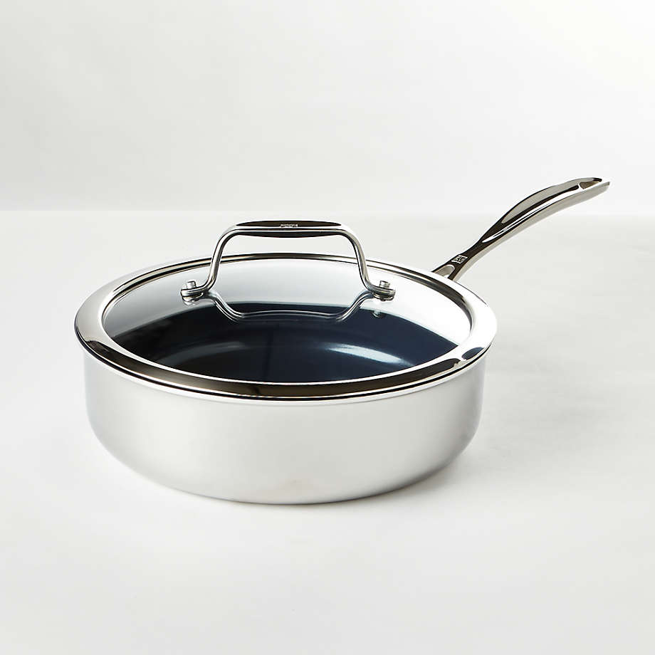 ZWILLING J.A. Henckels Clad Xtreme 3Qt. Ceramic Sauté Pan with Lid