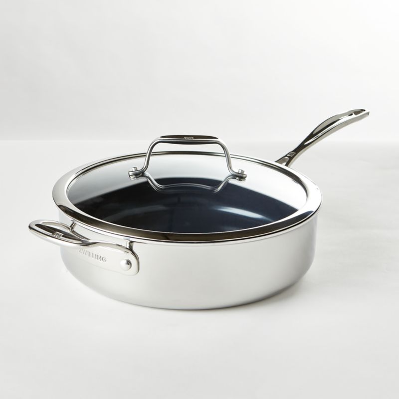 ZWILLING J.A. Henckels Clad Xtreme 5Qt. Ceramic Sauté Pan with Lid