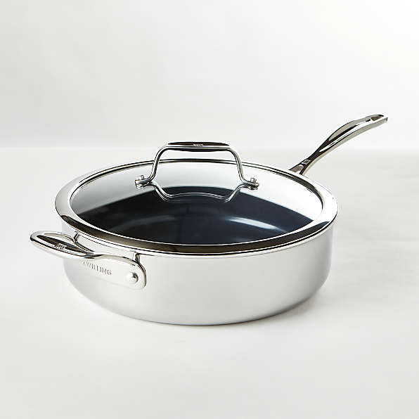 Ceramic Non Stick Cookware Pans More Crate And Barrel