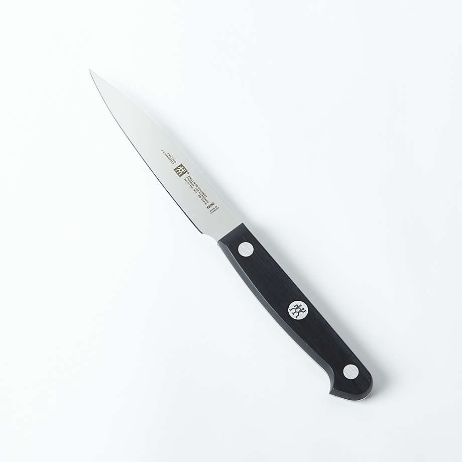 ZWILLING J.A. Henckels Gourmet 4" Paring Knife + Reviews Crate and Barrel