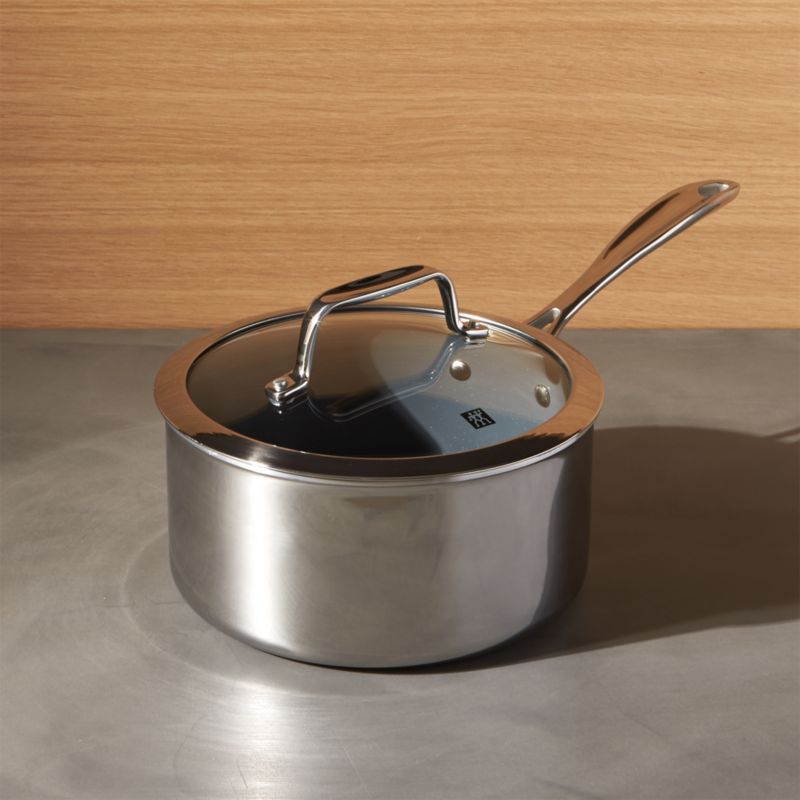 ZWILLING J.A. Henckels VistaClad Ceramic NonStick 3 qt. Saucepan with