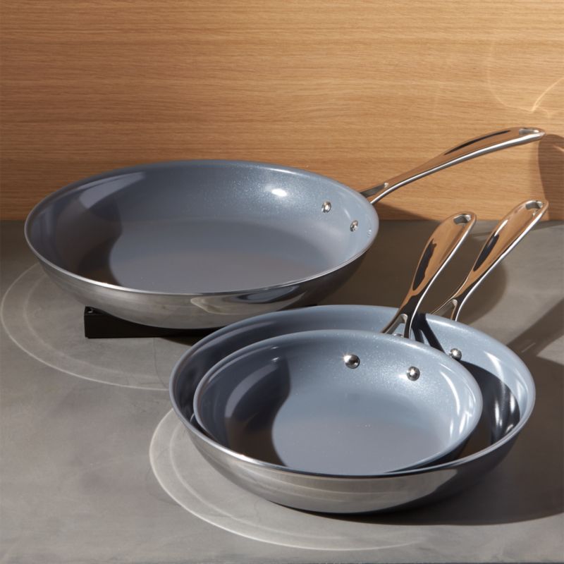ZWILLING J.A. Henckels VistaClad Ceramic NonStick Fry Pans Crate and