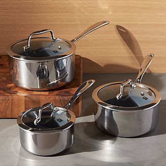 ZWILLING ® J.A. Henckels VistaClad Ceramic Non-Stick Sauce Pans with Lid