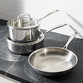ZWILLING ® J.A. Henckels VistaClad Stainless Steel 5-Piece Cookware Set
