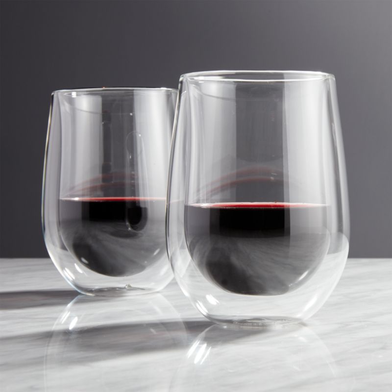 Zwilling Sorrento DoubleWall Red Wine Glasses, Set of 2 + Reviews