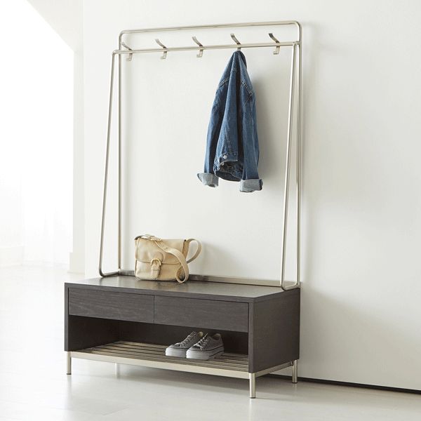 Crate and barrel online clothing rack