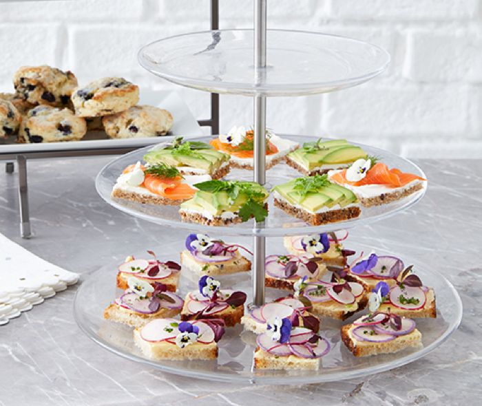 English tea sandwiches.