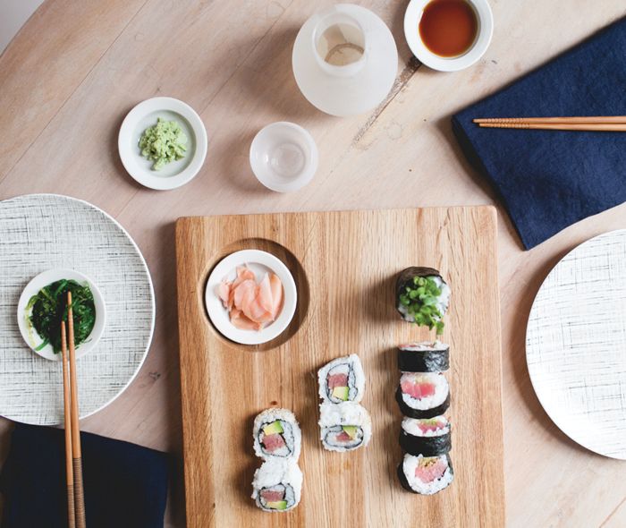 Homemade Sushi Date Night