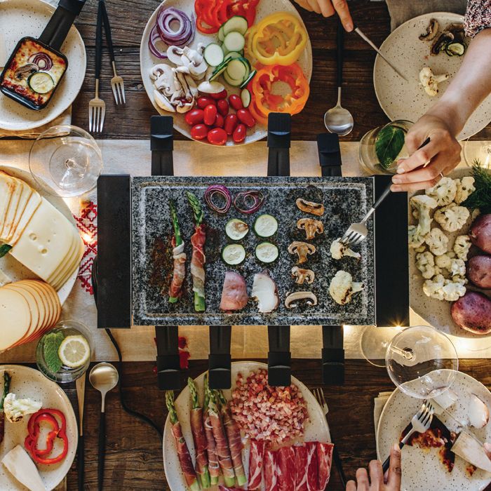 Raclette party para 4 personas