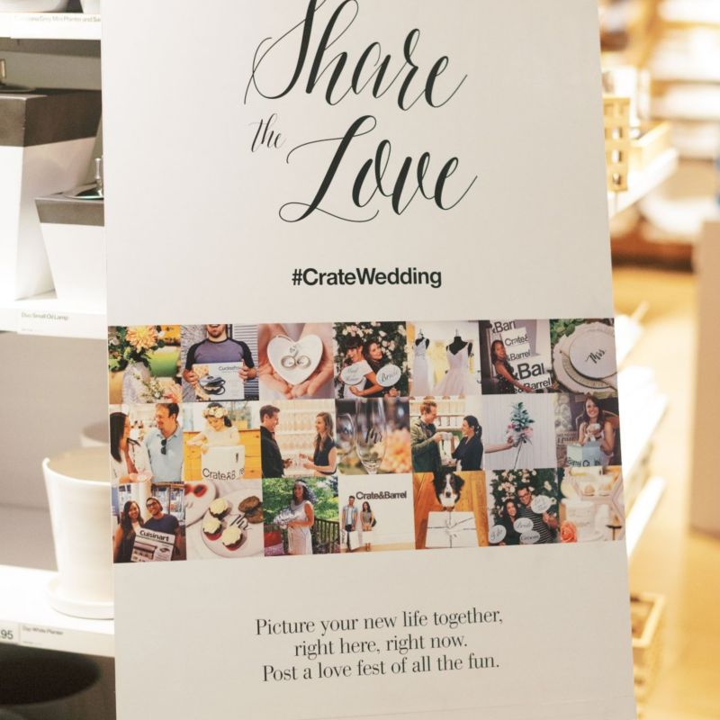 Share the love signage