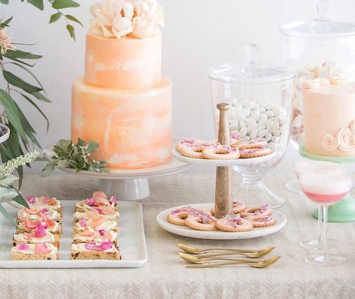 Bridal Shower Dessert Tables: Spring-Inspired | Crate & Barrel