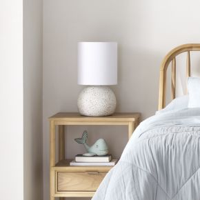 Image of White Terrazzo Kids Table Lamp