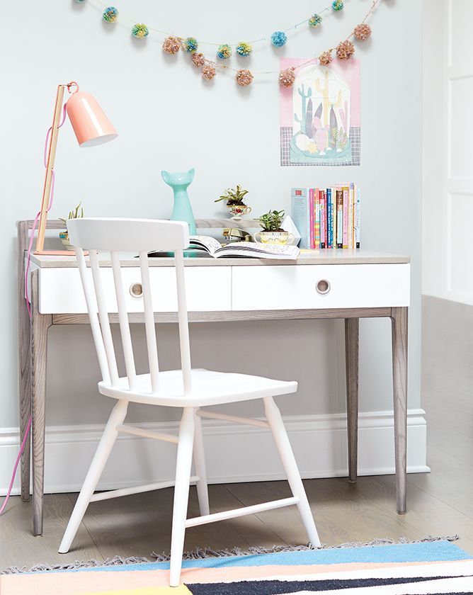 Girls Study Room Ideas: Pastel | Crate and Barrel on {keyword}