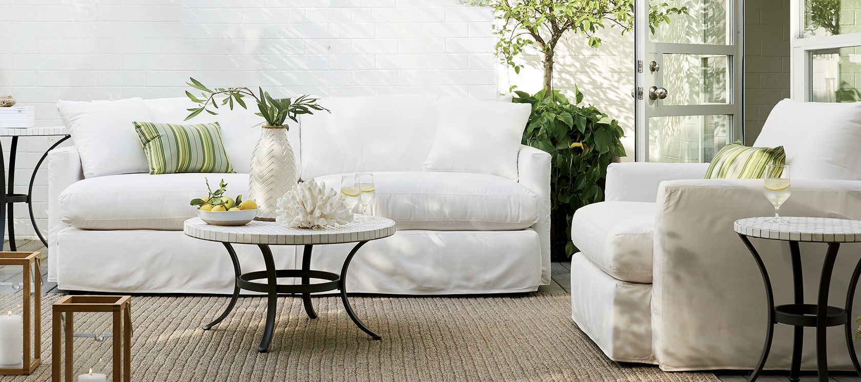 Outdoor Furniture Teak Metal Resin Crate And Barrel