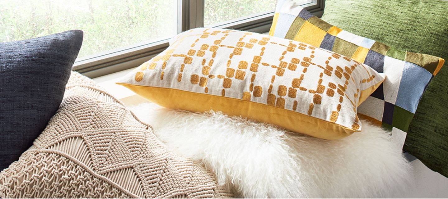 Throw Blankets and Sofa Pillows Crate and Barrel